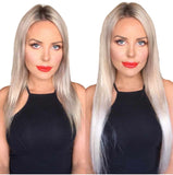 Icy Blonde Tape Hair Extensions Luxe for Less