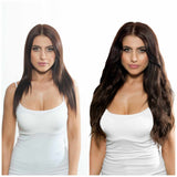 Chocolate Brown Tape Hair Extensions Luxe for Less