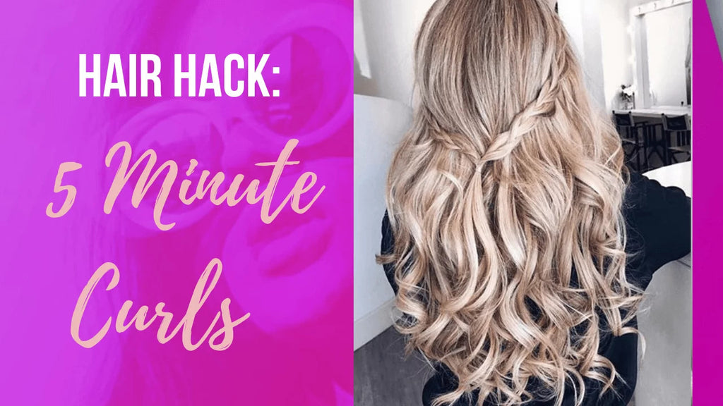 Hair Hack: Curl Your Hair in 5 Minutes