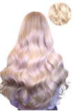 Icy Blonde Clip In Hair Extensions
