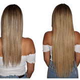 Dirty Blonde Tape Hair Extensions Luxe for Less